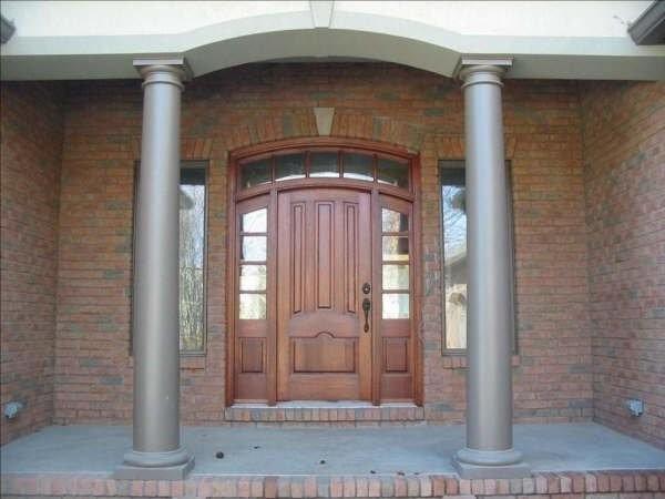 Custom door and trim design example 1