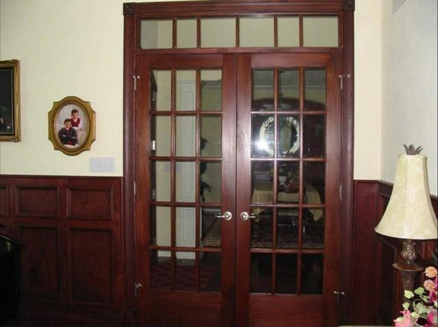 Custom door and trim design example 5