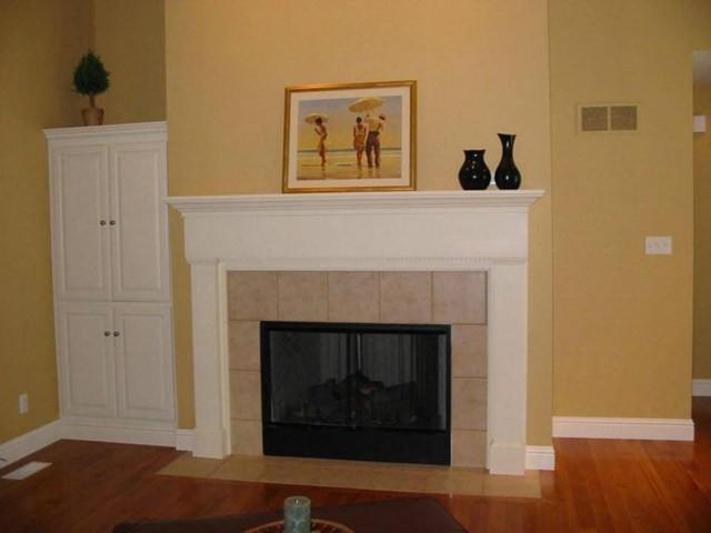 A beautifully installed custom fireplace design showcasing expert craftsmanship 22