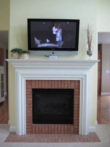 A beautifully installed custom fireplace design showcasing expert craftsmanship 21