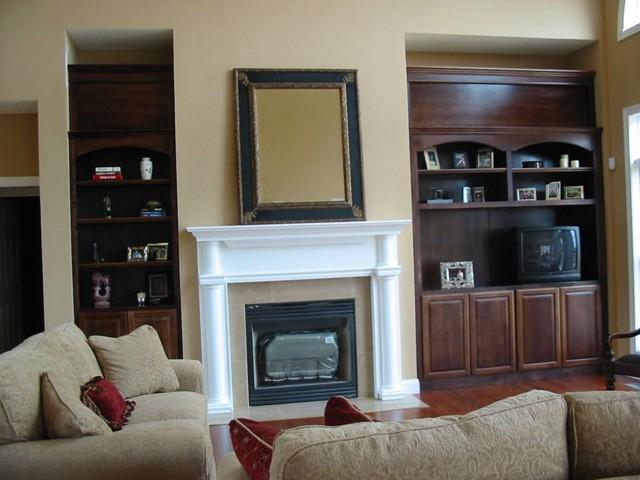 Custom mantel and marble inspiration example 2