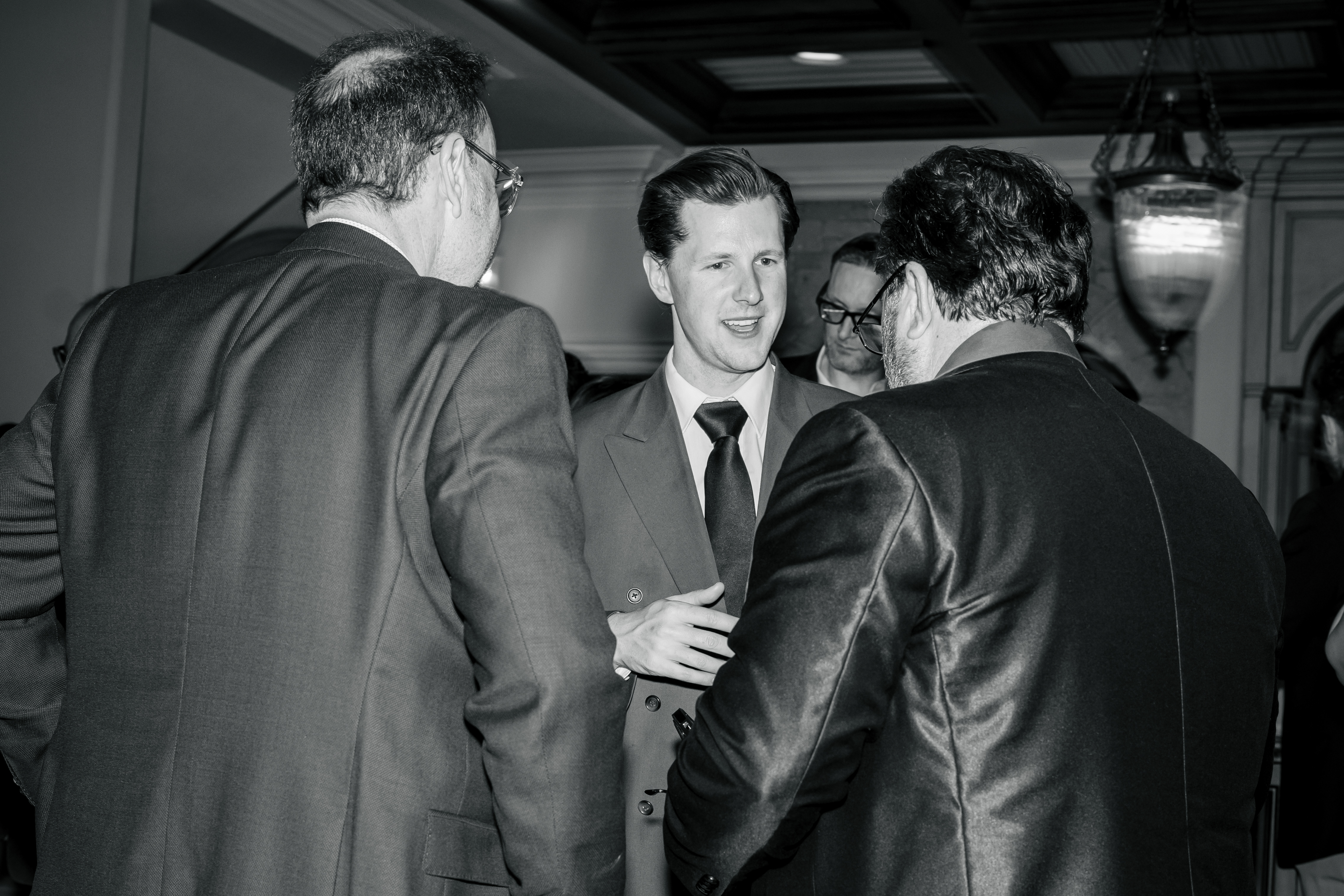 Evening event networking