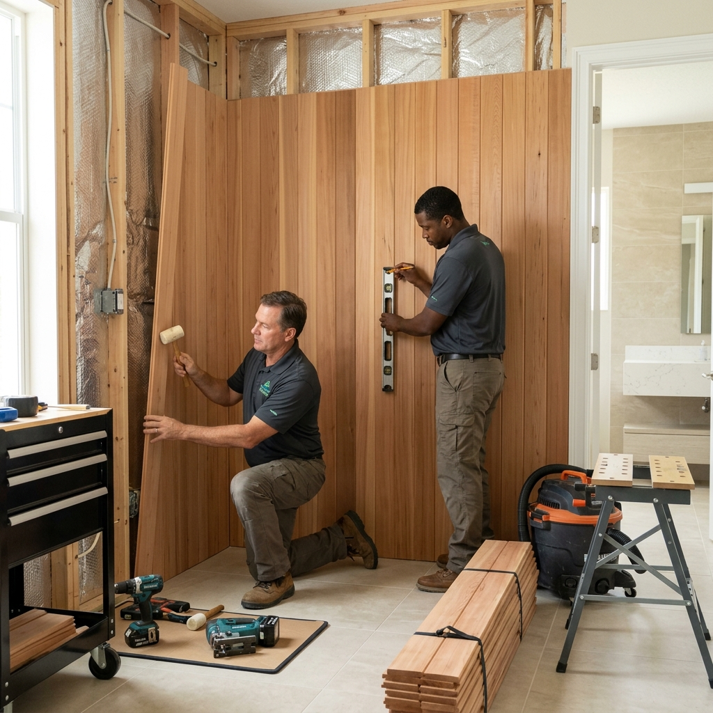 Professional sauna installation Sarasota