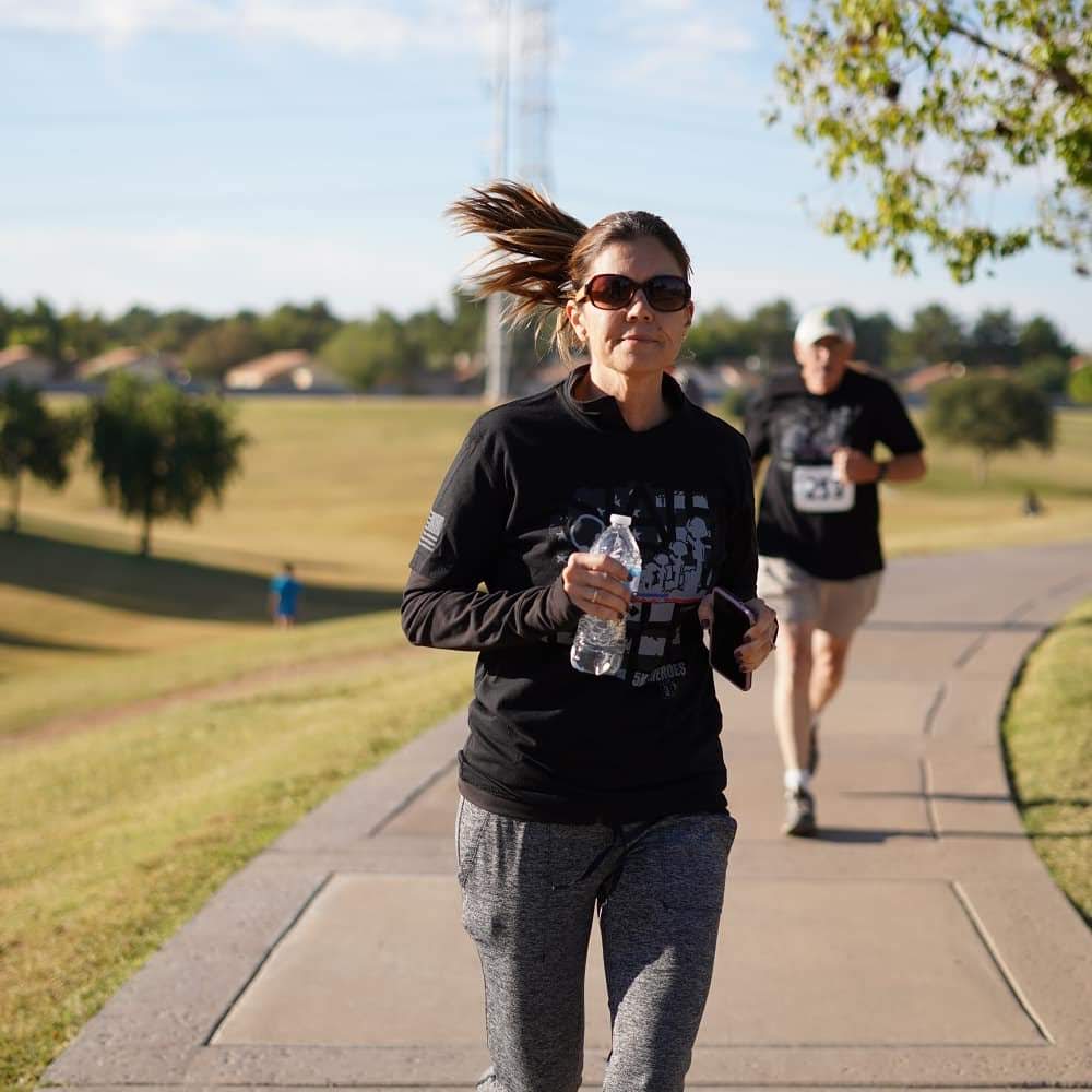 5K For Heroes runners and supporters gathered at the event
