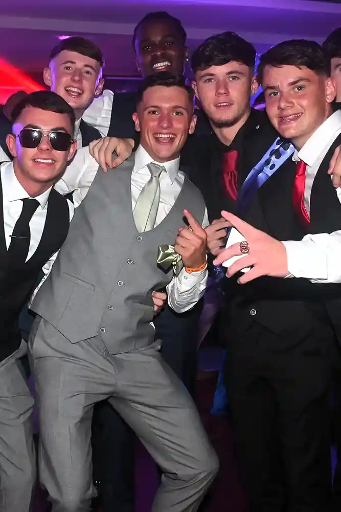 DJ at Debs Ball with People Dancing