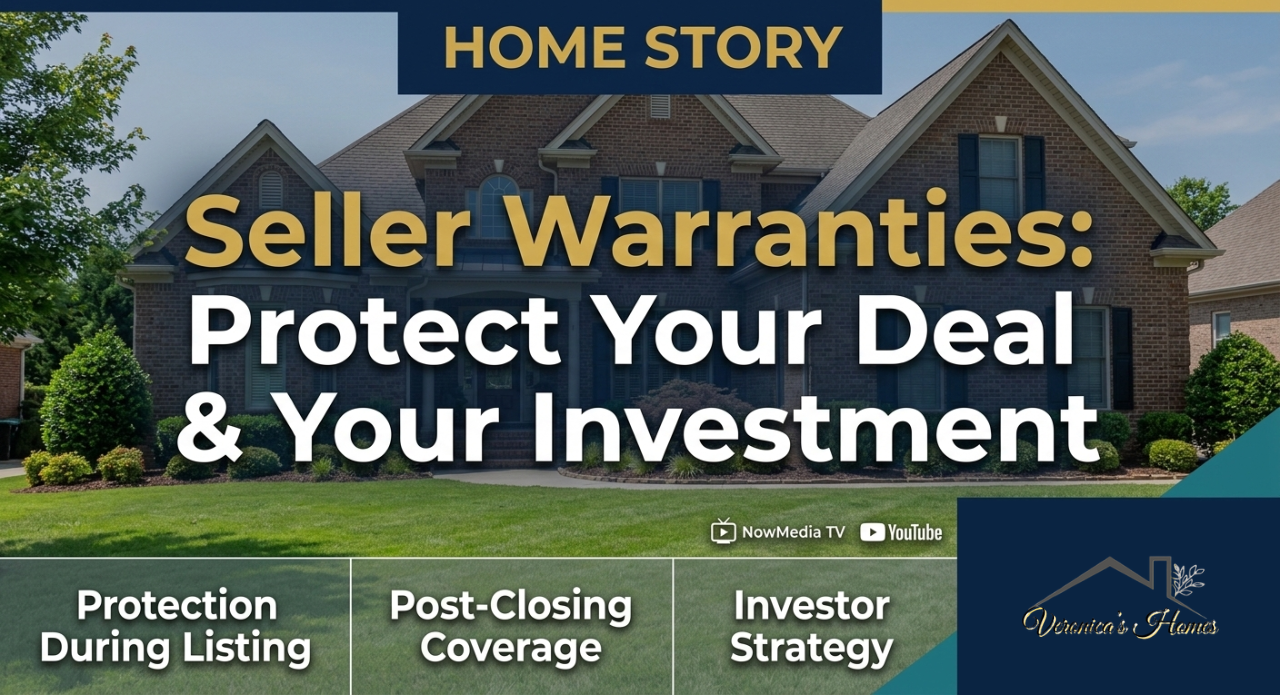 Explore seller warranties, post-closing protection, and how Charlotte agents can protect equity with smart home coverage in this Home Story episode. Explore seller warranties, post-closing protection, and how Charlotte agents can protect equity with smart home coverage in this Home Story episode.
