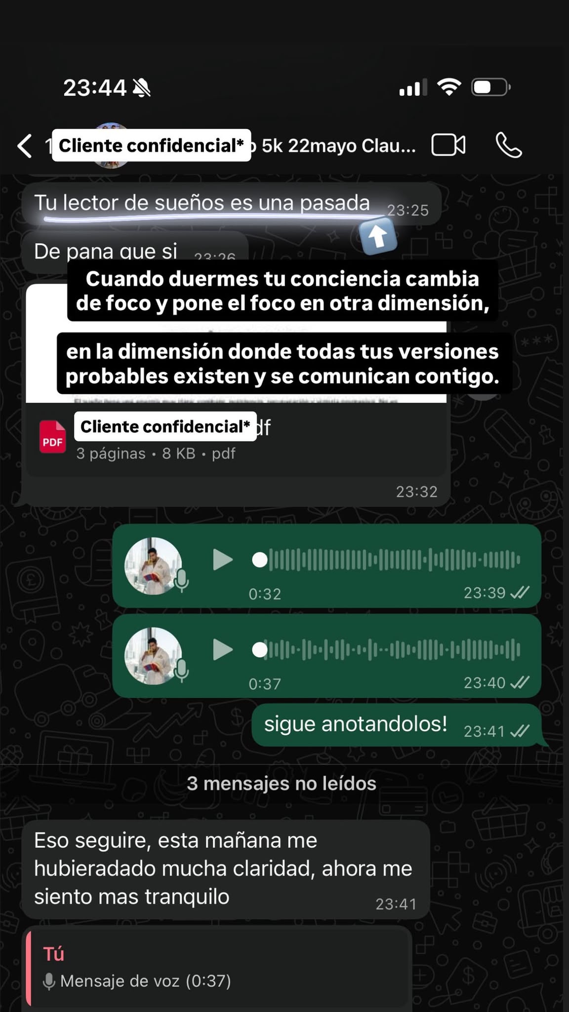 Testimonio