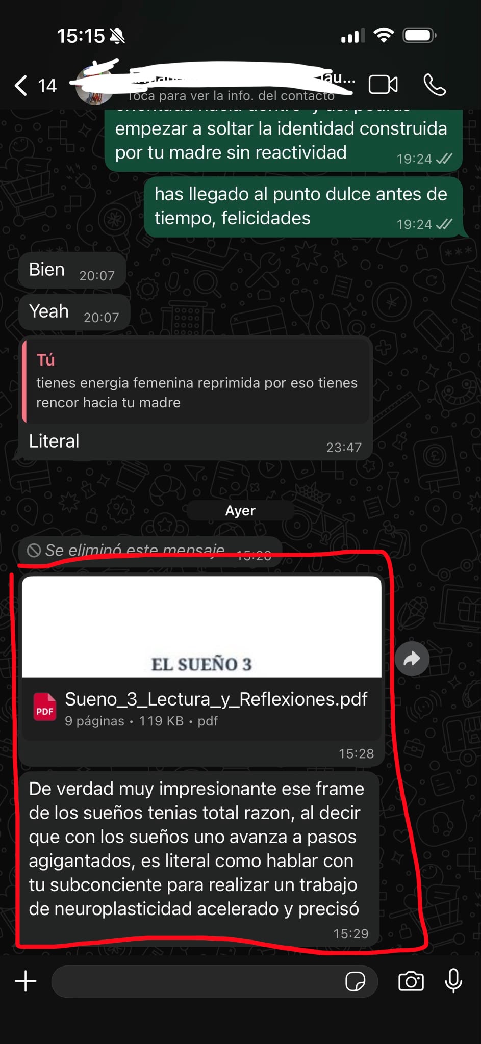 Testimonio