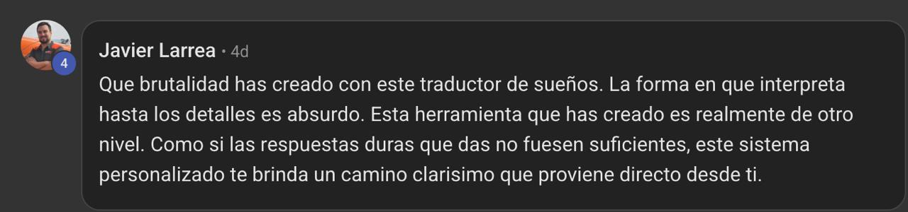 Testimonio