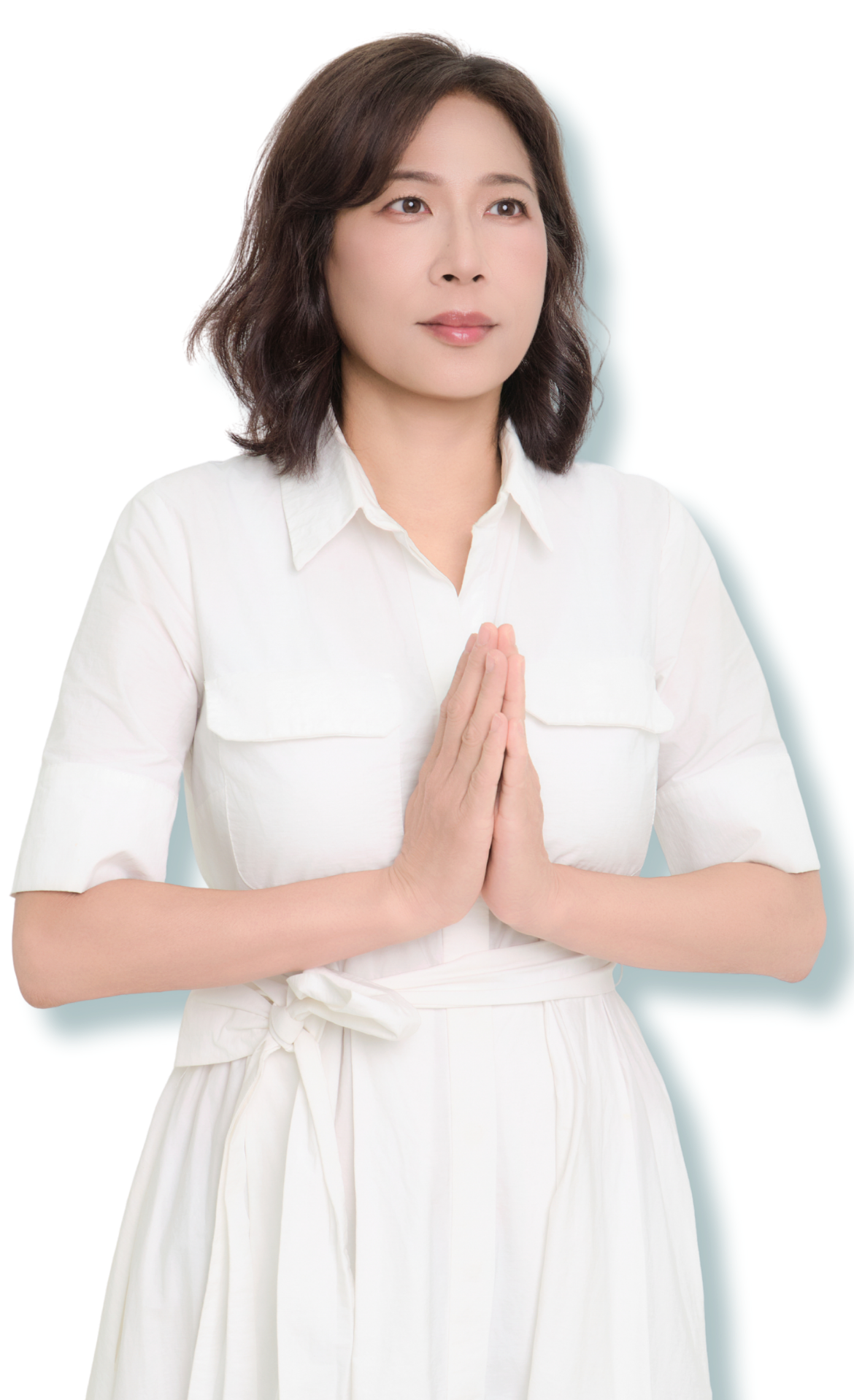 Polished crystal sphere emblem representing the course