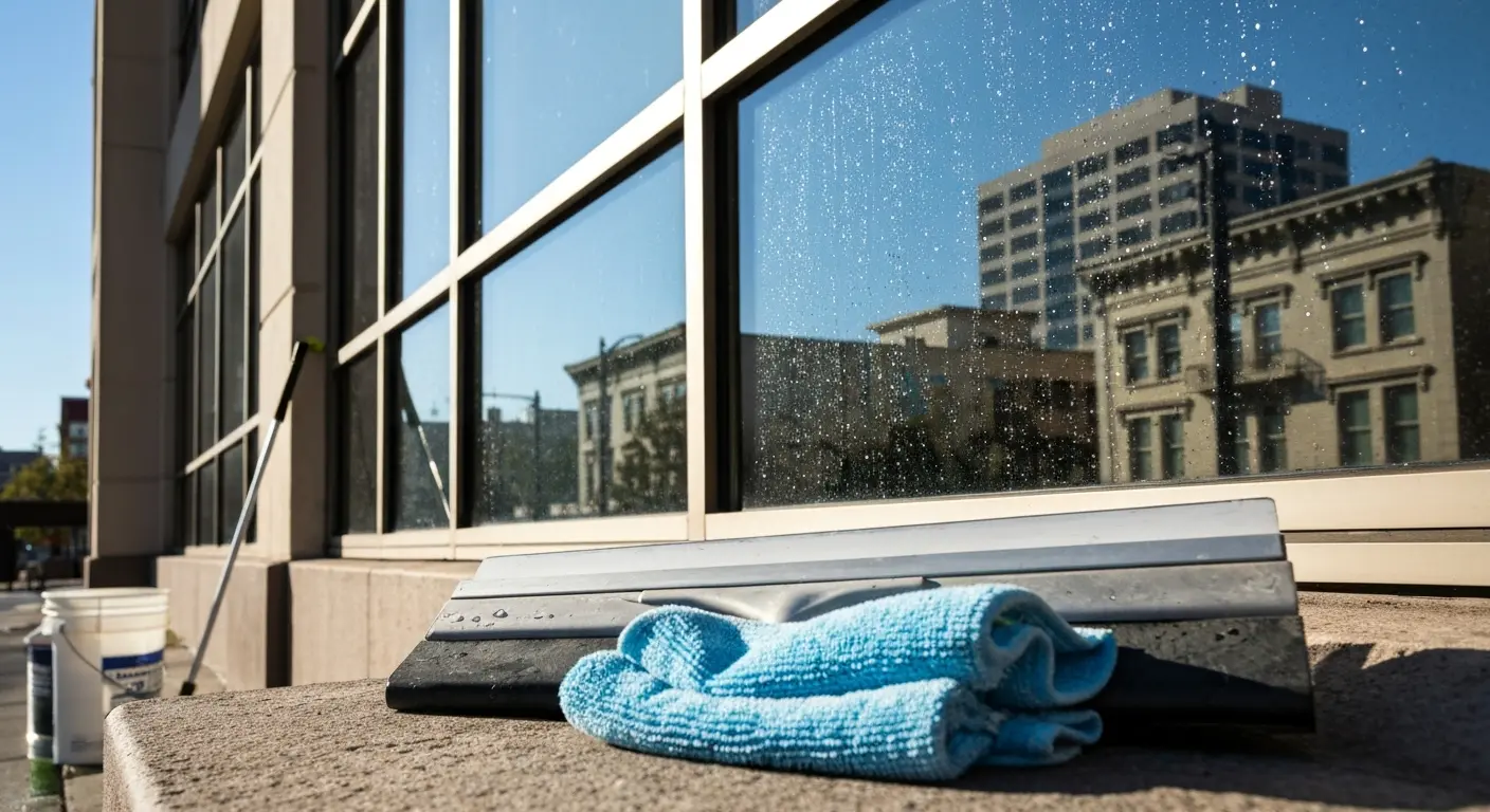 Commercial window cleaning