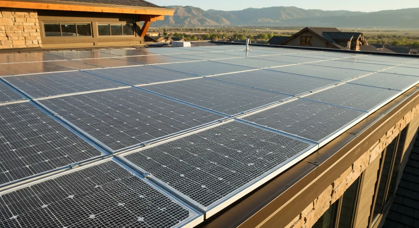 Solar panel pigeon screening