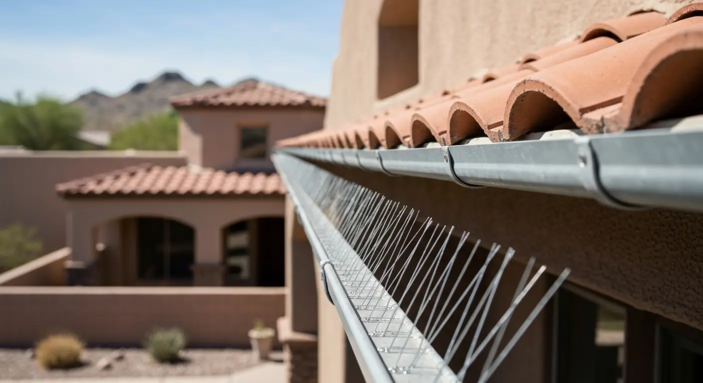 Bird spike installation