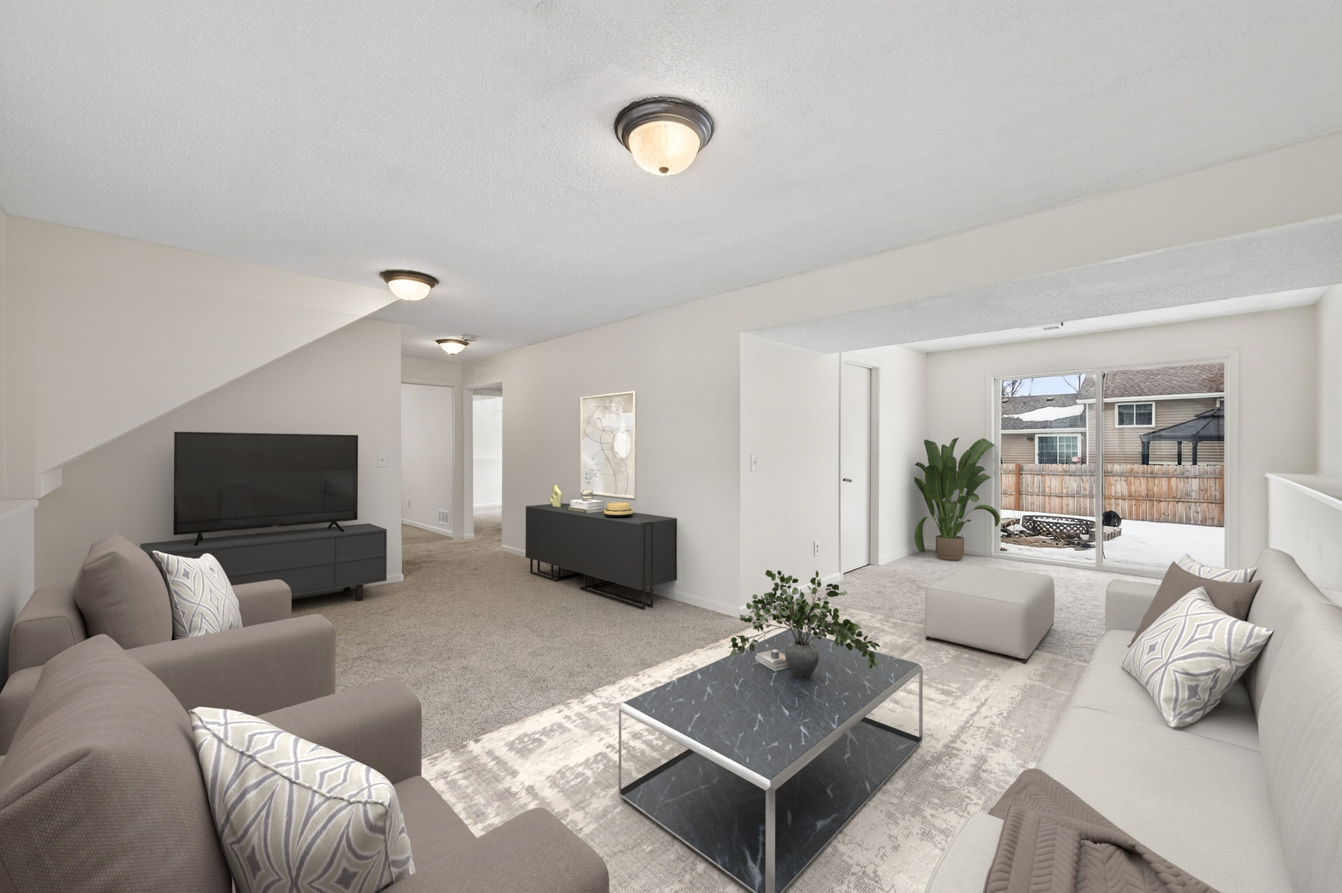 Living room alternate view