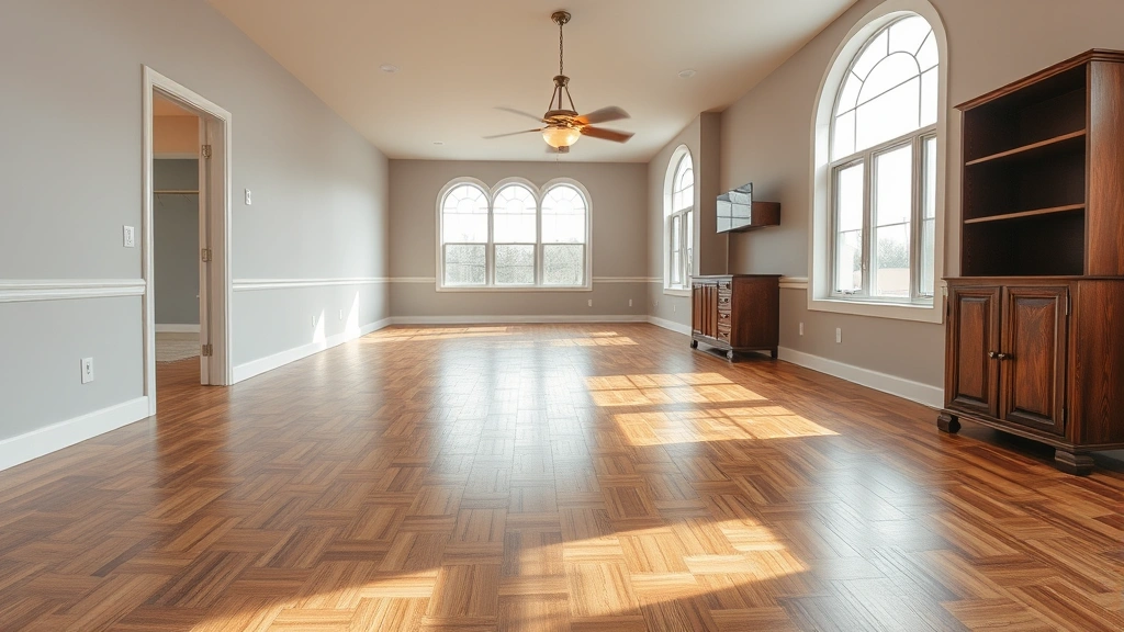 Flooring options displayed in a showroom in Union City, OK.