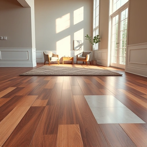 Perfect flooring installation in Nichols Hills OK featuring rich hardwood and modern tile with natural light and elegant decor.