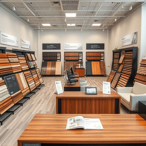 Showroom in Ardmore, OK featuring diverse high-quality flooring options like hardwood, laminate, tile, and carpet.