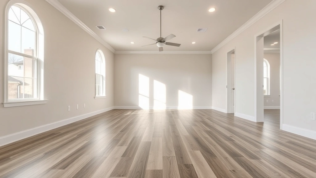 Flooring in Nichols Hills, OK showcasing modern design with warm wood tones and stylish patterns.
