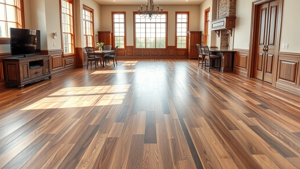Flooring options displayed in a showroom in Newcastle, OK.