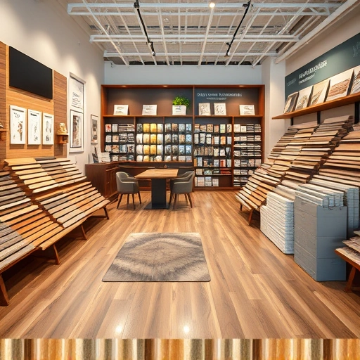 Showroom for Flooring Sales and Installation Services in Norman OK featuring diverse flooring options and modern decor.
