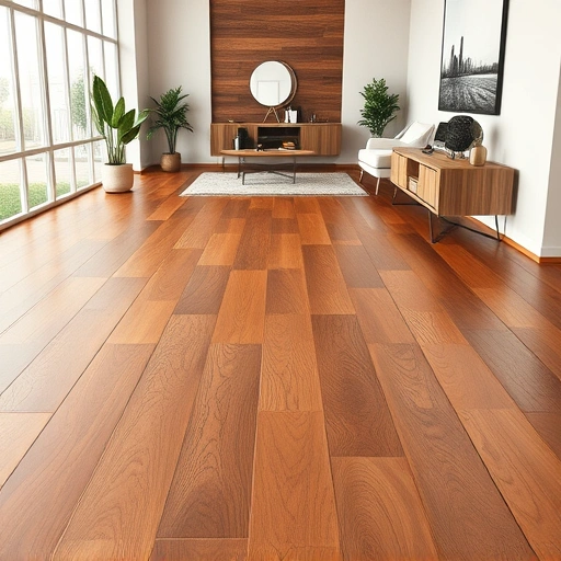 Completed hardwood and tile flooring installation in modern Ardmore interior with stylish decor and warm lighting