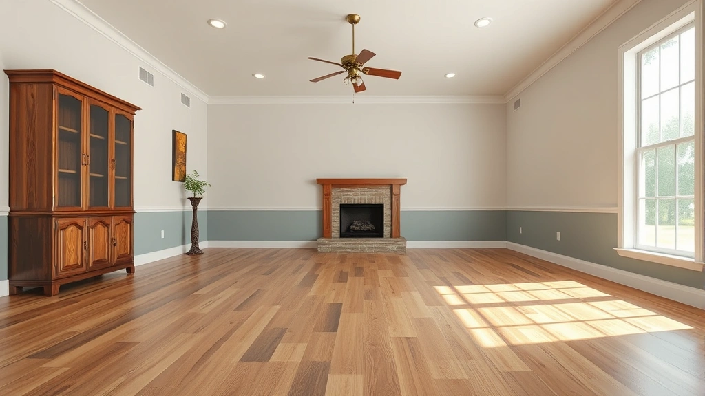 Flooring installation in a residential home in Slaughterville, OK.