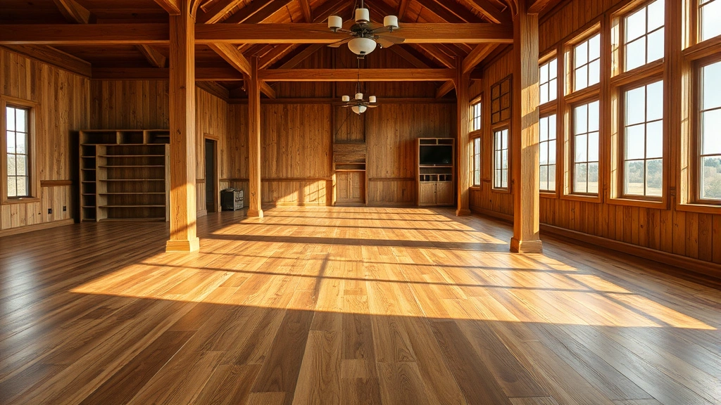 Flooring installation in a modern home in Goldsby, OK.