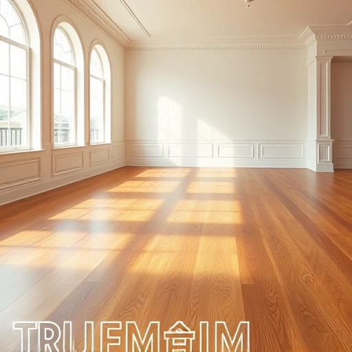 Spacious room featuring flawless hardwood flooring with visible grain under soft natural light in Oklahoma City.