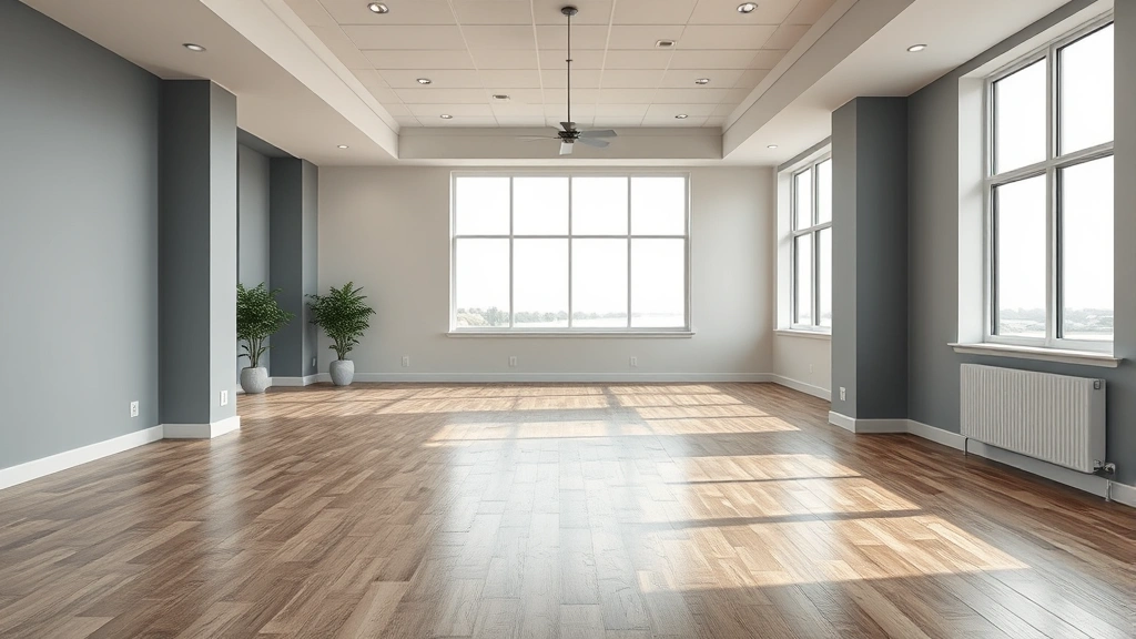 Flooring installation in a modern home in Midwest City, OK.