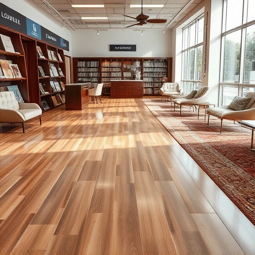 Showroom in Moore, OK featuring polished hardwood, elegant tiles, and luxurious carpets in a sophisticated setting.