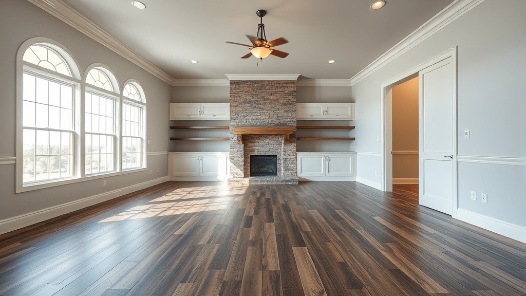 Flooring options showcased in a home renovation project in Bethany, OK.