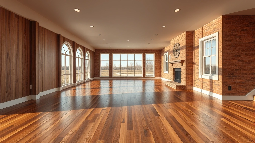 Flooring in Bridge Creek, OK with a modern design and warm wood tones in a cozy living space.
