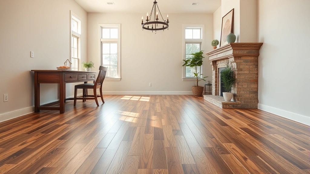 Flooring options displayed in a showroom in Ardmore, OK.