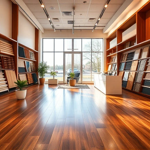 Showroom of Flooring Sales and Installation Services in Nicoma Park, OK, featuring hardwood, carpet, and tile options.