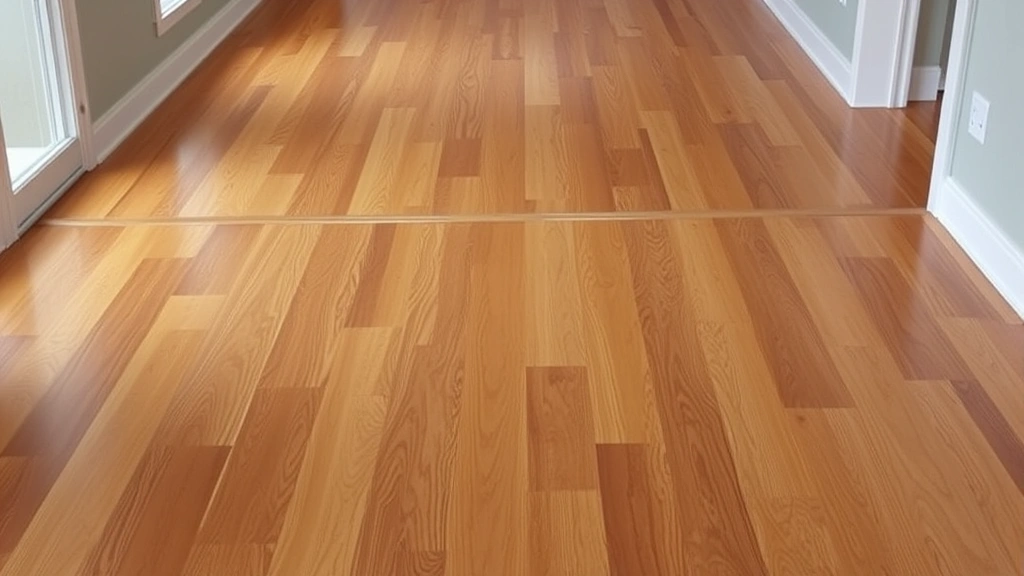 Hardwood Floor Water Damage Repair projects in Oklahoma City OK showcasing before and after images of restoration.