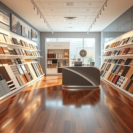 Showroom for Flooring Sales and Installation in Purcell, OK, featuring diverse flooring options and elegant design.