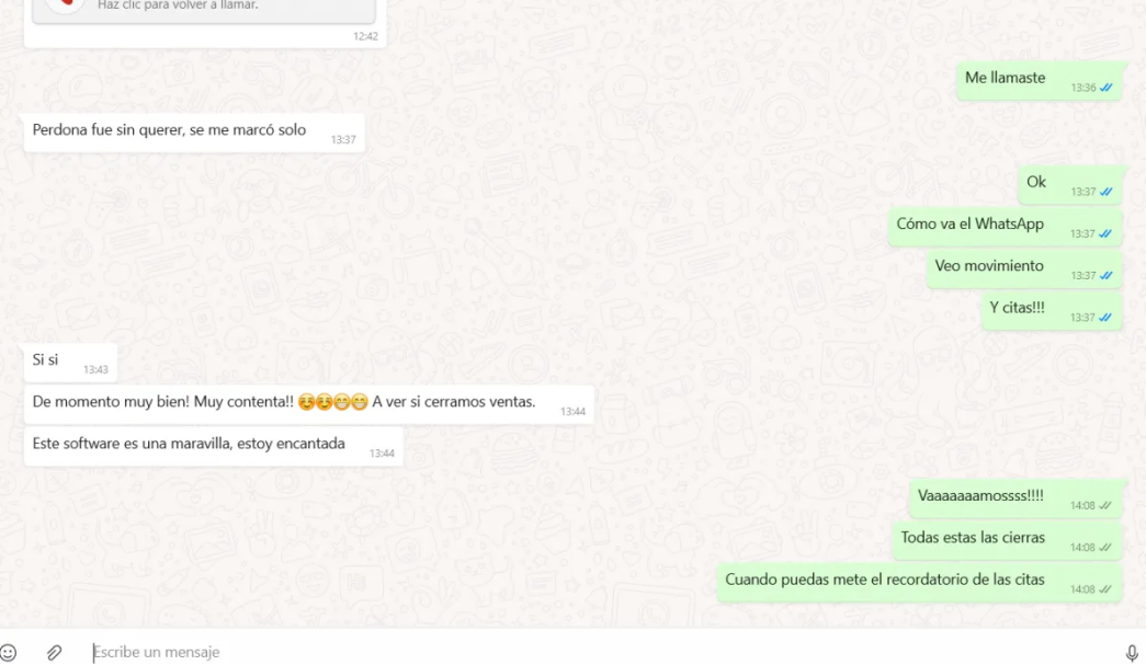Captura de un cliente