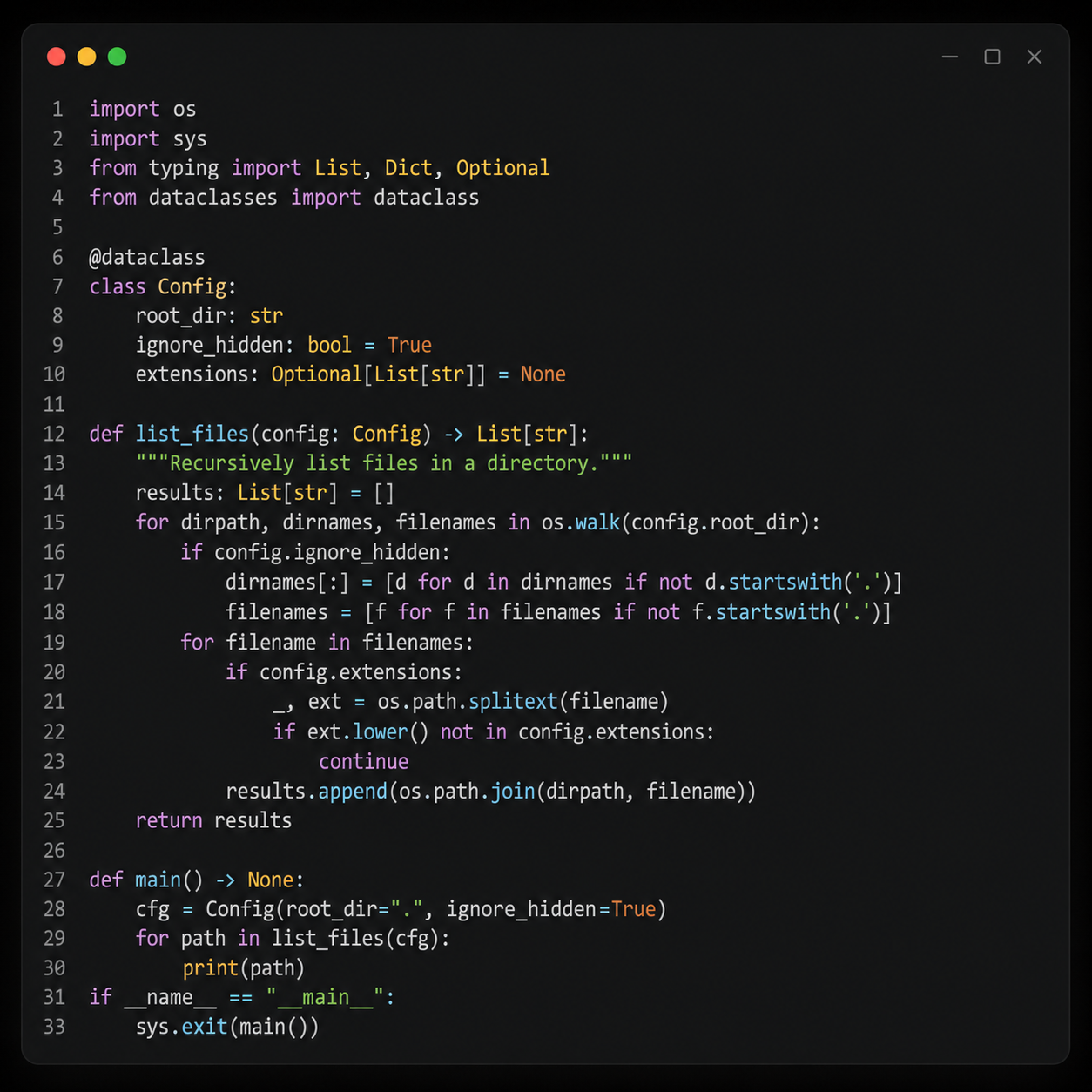 AI generated code shown in an editor