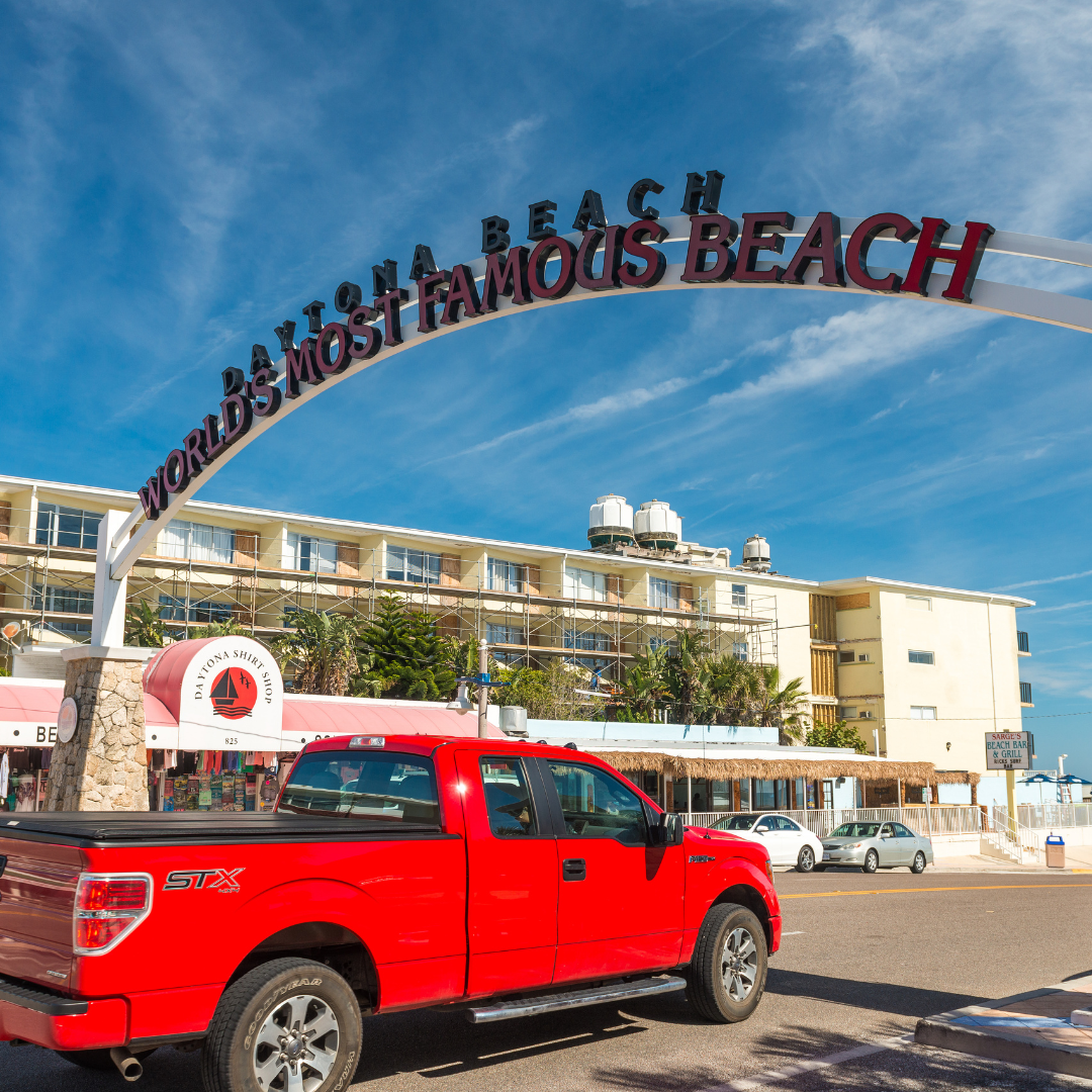 Jeep Beach Daytona 2026 event traffic increasing demand for nearby Airbnb rentals and vacation stays.