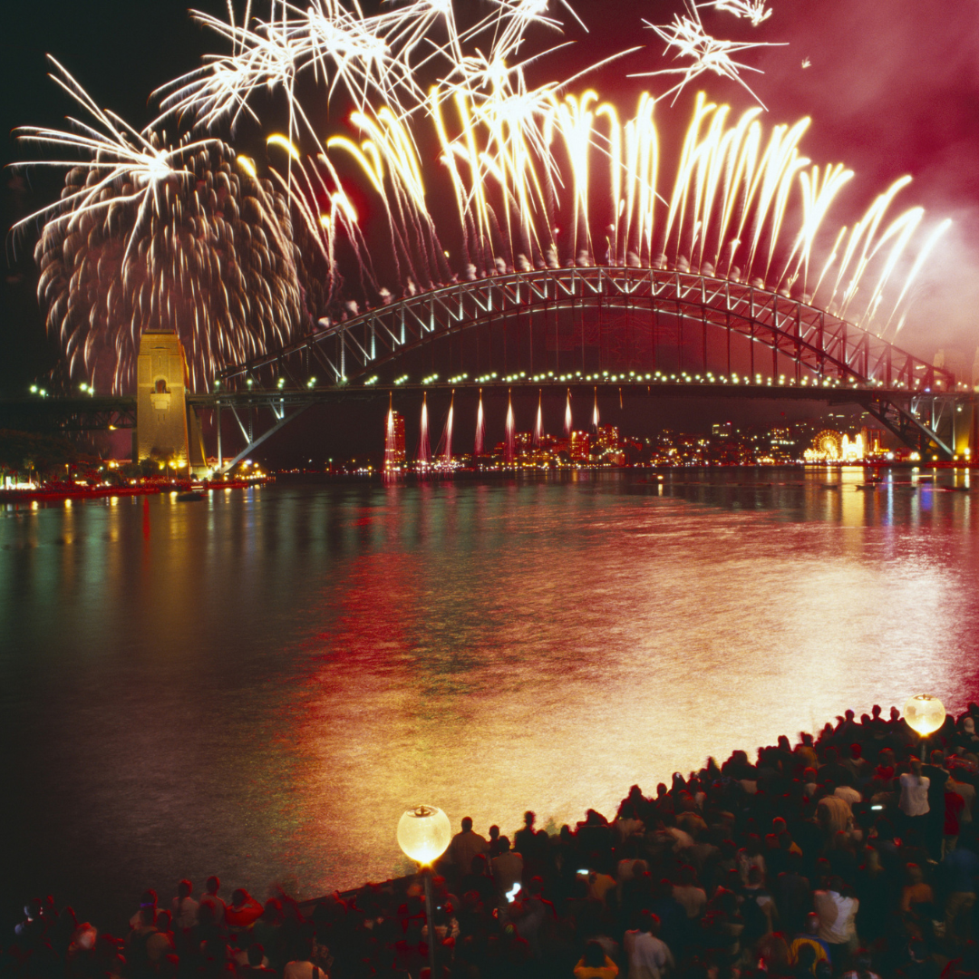 New Year’s Eve crowd in Daytona near Main Street Ball Drop driving peak Airbnb demand and pricing.
