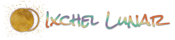 Ichel Lunar Logo tree with roots and moon phases