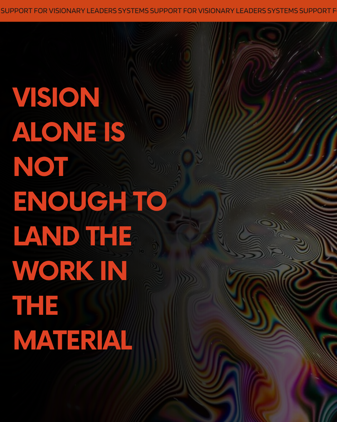 business vision versus implementation