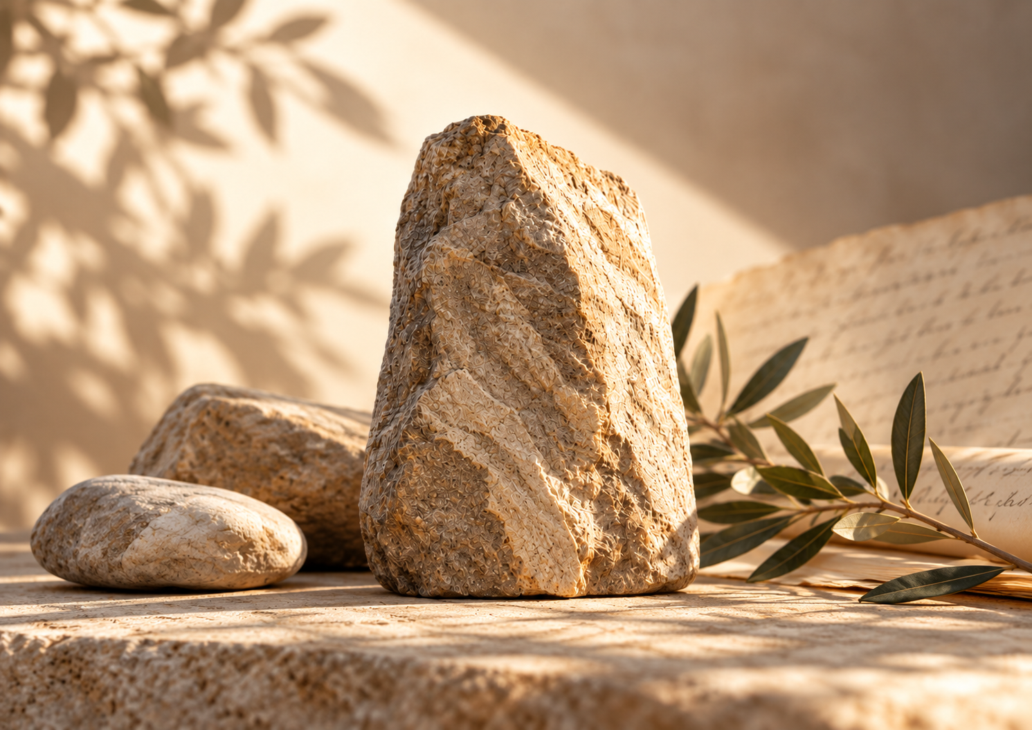 The Stone & Scribe - Joshua's Witness Stone