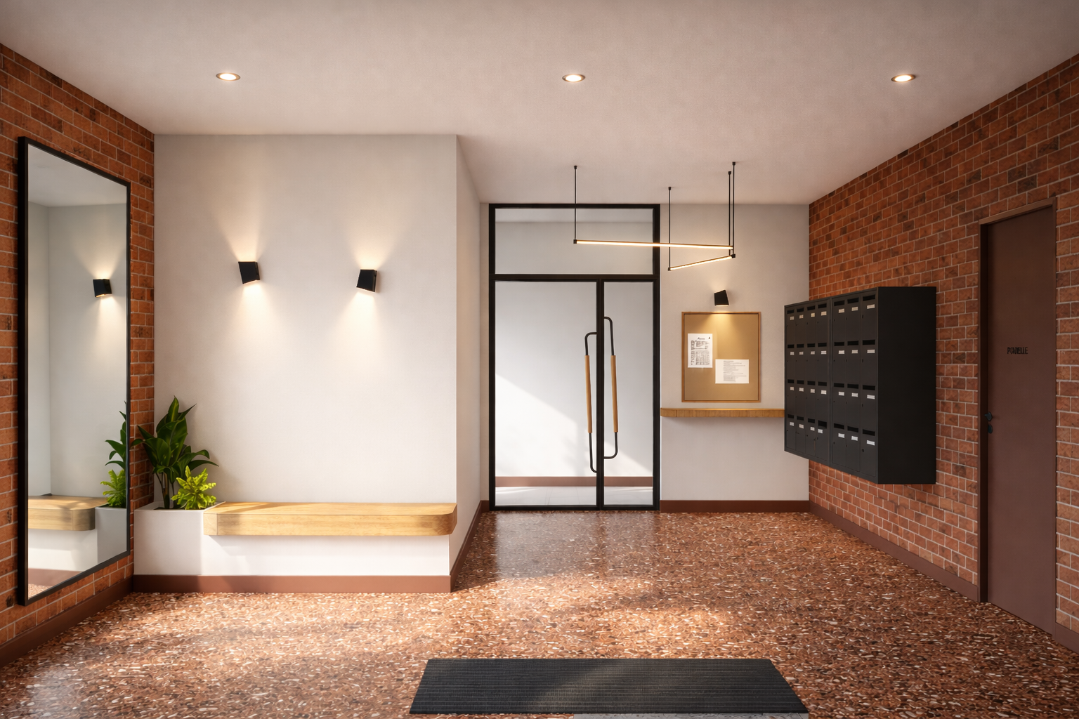 Façade de la résidence Arago à Saint-Ouen-sur-Seine, architecture contemporaine signée Hibana.