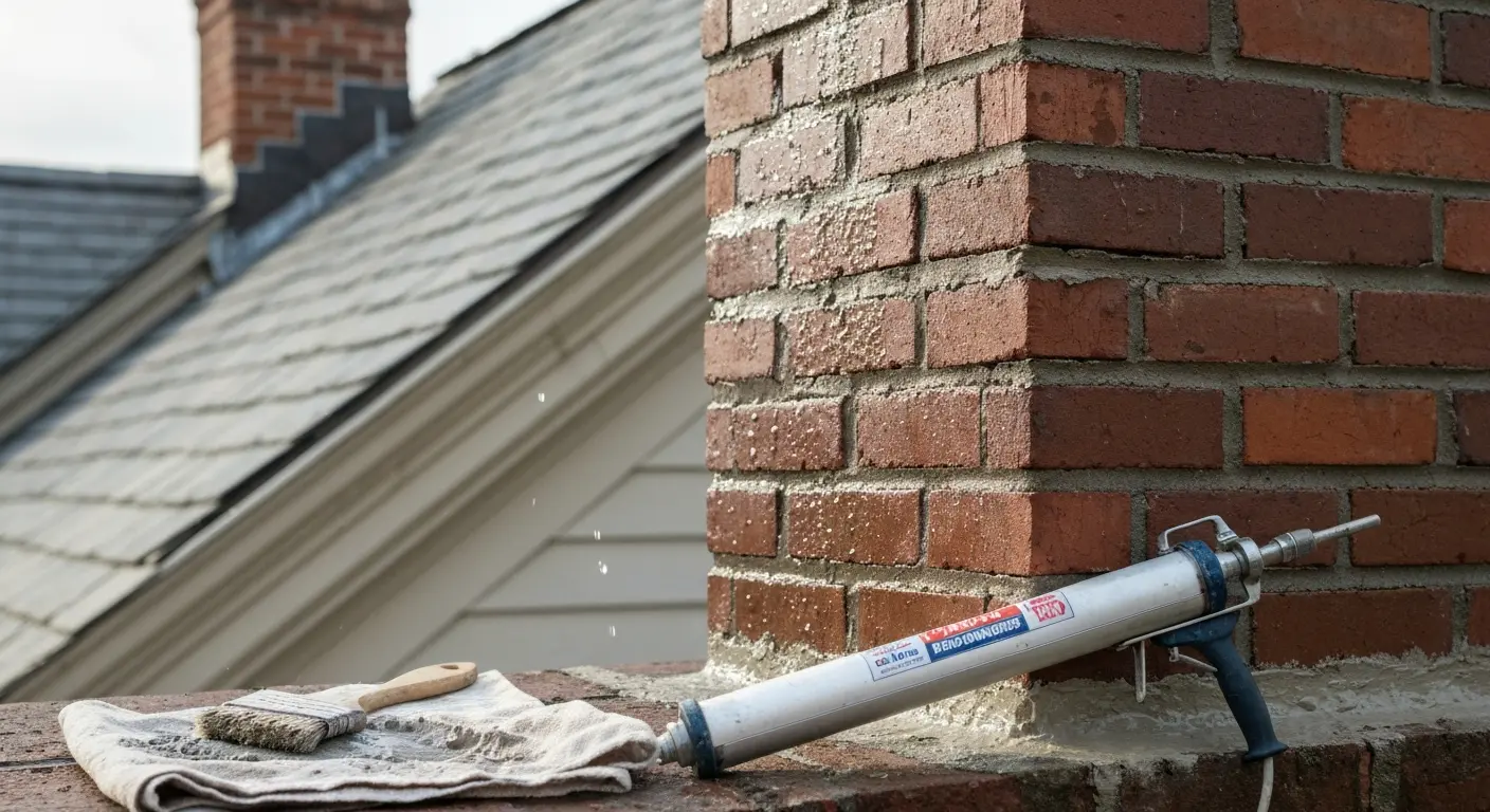 Chimney waterproofing and water damage prevention