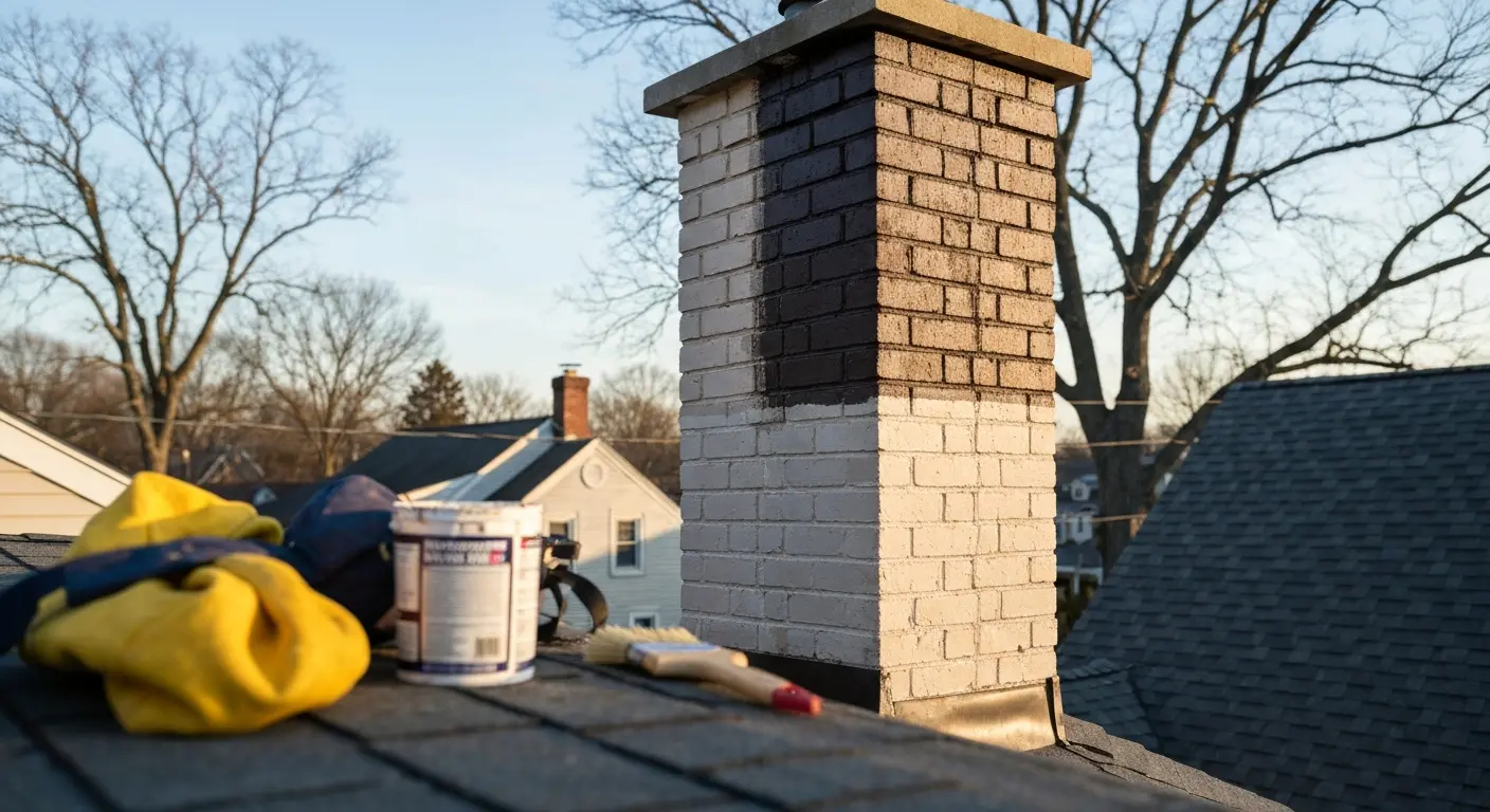 Chimney waterproofing