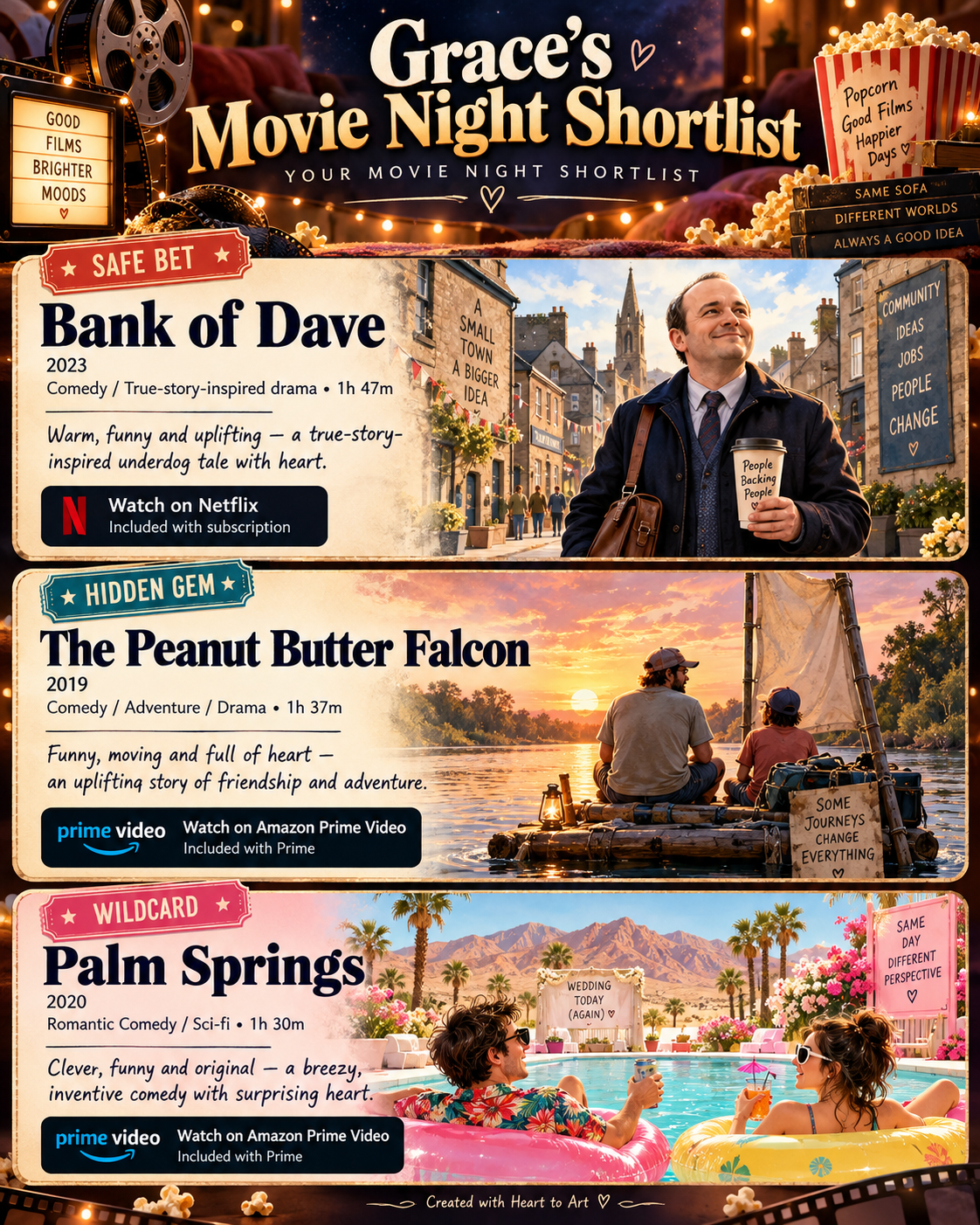 Plan My Perfect Movie Night