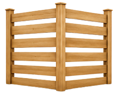 Horizontal Spaced Picket