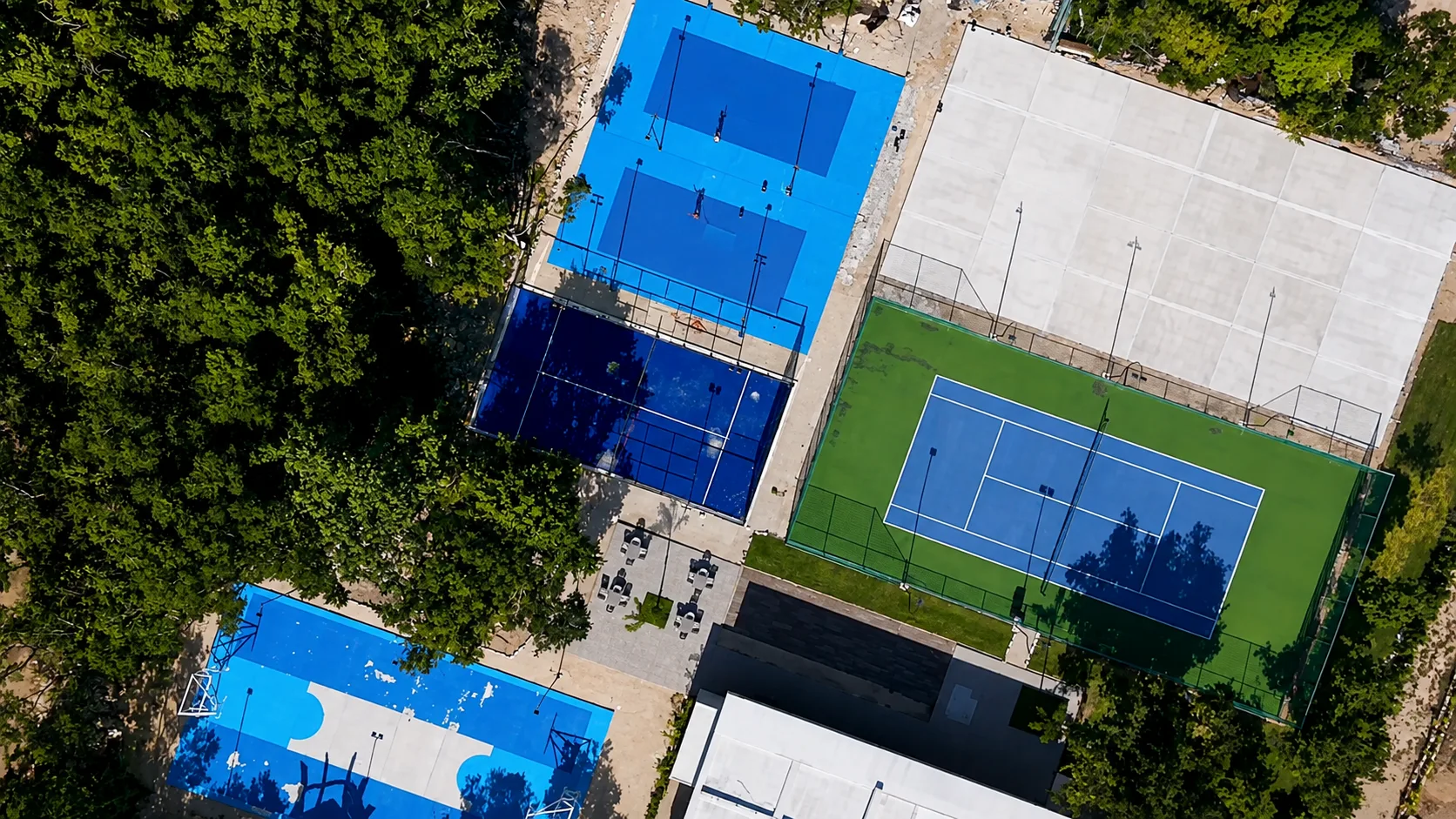 Club deportivo de Xpu-Ha Beach