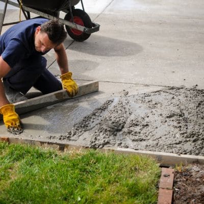 Concrete slabs in Auburn, Washington